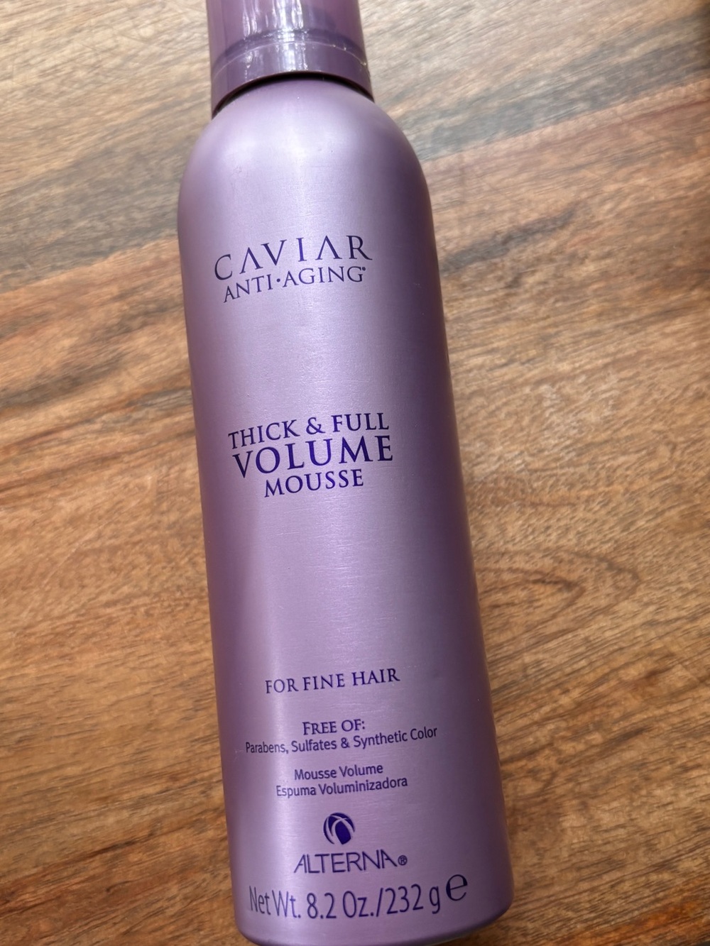 Caviar Anti-Aging Thick & Full Volume Mousse — Purple Size 8.2 Brand New